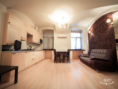 One-roomed VIP — apatments for by day rent at Pushkinskaya 9