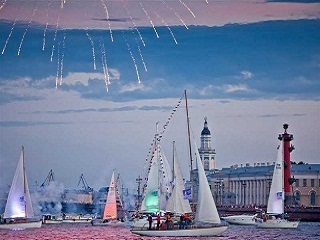 Балтийский морской фестиваль в преддверии ЧМ-2018 в Санкт-Петербурге