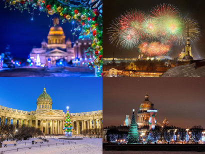 На Новогодних каникулах в Санкт-Петербурге