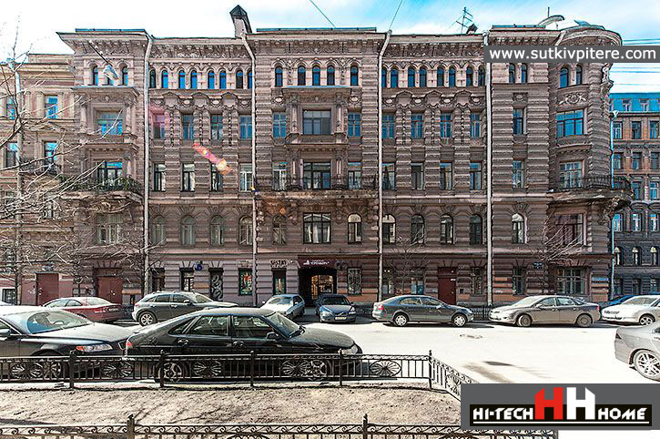 Exclusive apartment for rent in Saint-Petersburg at Puskinskaya str. 13