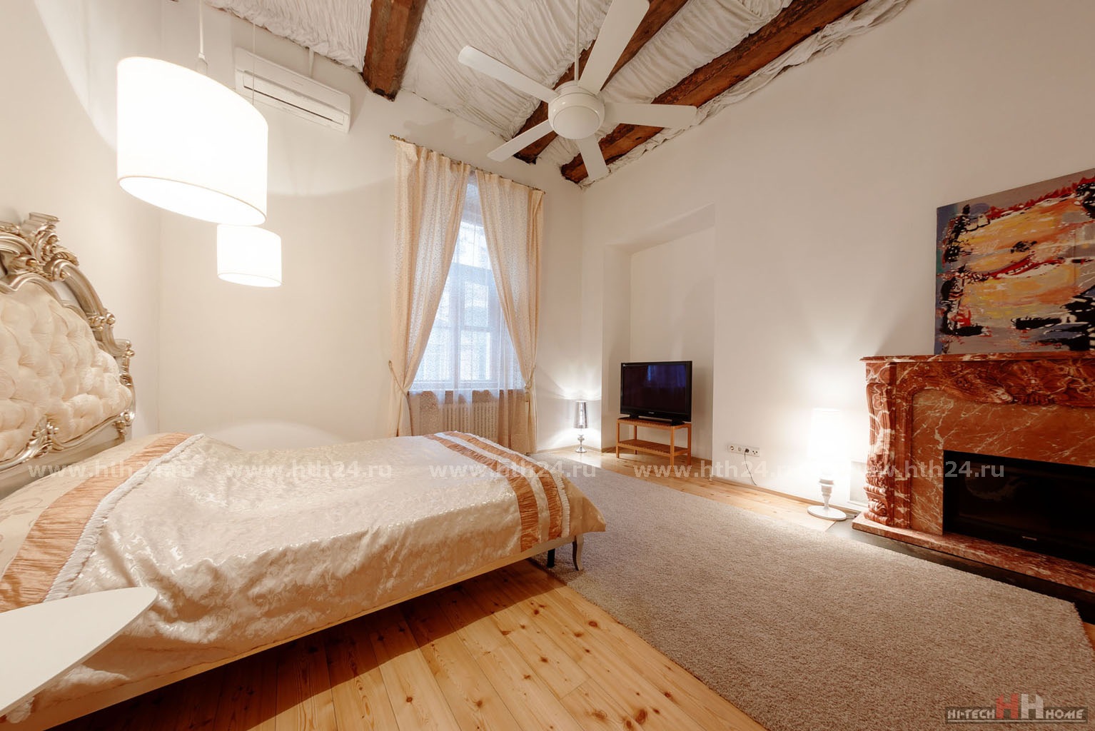 2-bedroom Apartments in loft style for rent in Saint-Petersburg — English Embankment 20