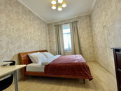 Two bedroom apartment for daily rent with a panoramic view of the Fontanka 50